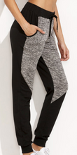 Load image into Gallery viewer, Comfy Casual Gray Black Pocket Pants
