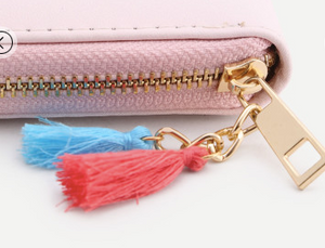 Unicorn Tassel Zipper Wallet