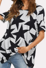 Load image into Gallery viewer, Star Loose Sweater Shirt Fashion Top
