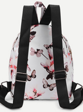 Load image into Gallery viewer, Floral 80&#39;s Mini Backpack Purse Fashion Bag
