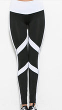 Load image into Gallery viewer, Contrast Stripe Sport Yoga Pilates Leggings
