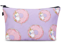 Load image into Gallery viewer, Unicorn Donut Makeup Bag Pouch Case
