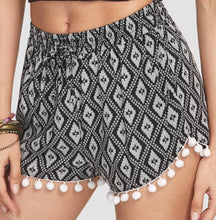 Load image into Gallery viewer, Boho Casual PomPom Fashion Shorts
