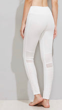 Load image into Gallery viewer, White Mesh Fashion Casual White Leggings
