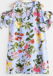 Floral Summer Out Fashion Casual Dress